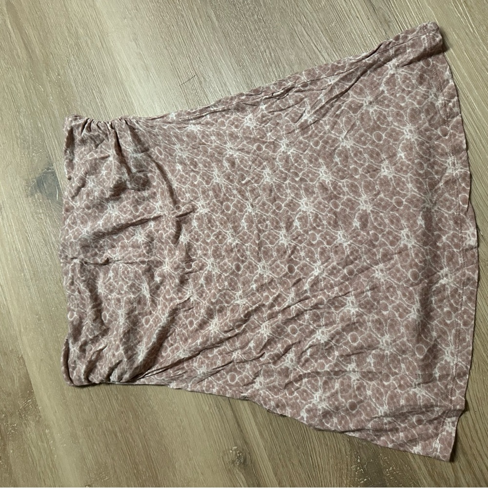 Express Elegant Mauve Patterned top .